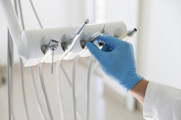 Professional Teeth Whitening technician working in Hudson Lake, IN